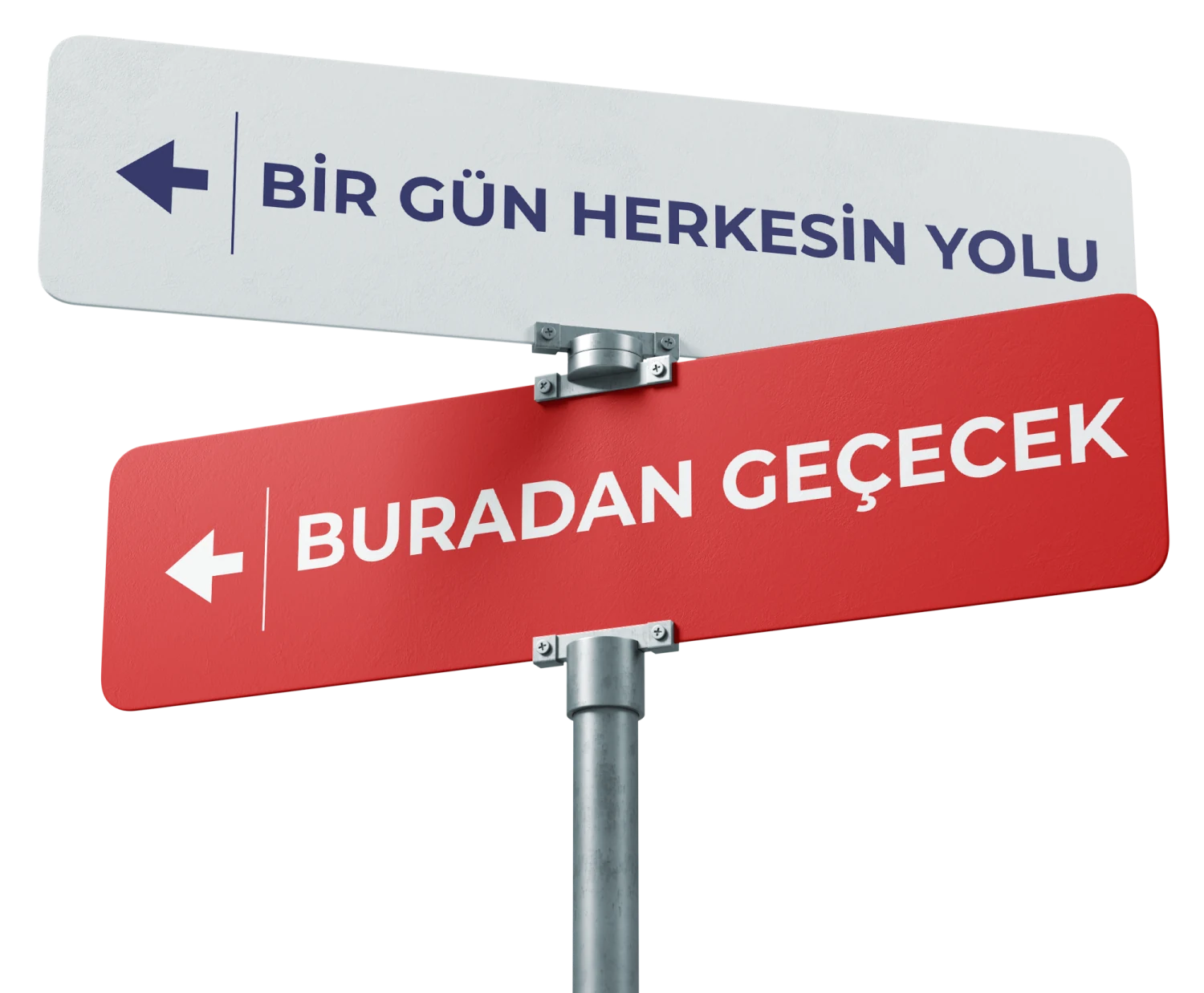 Bir gün herkesin yolu buradan geçecek